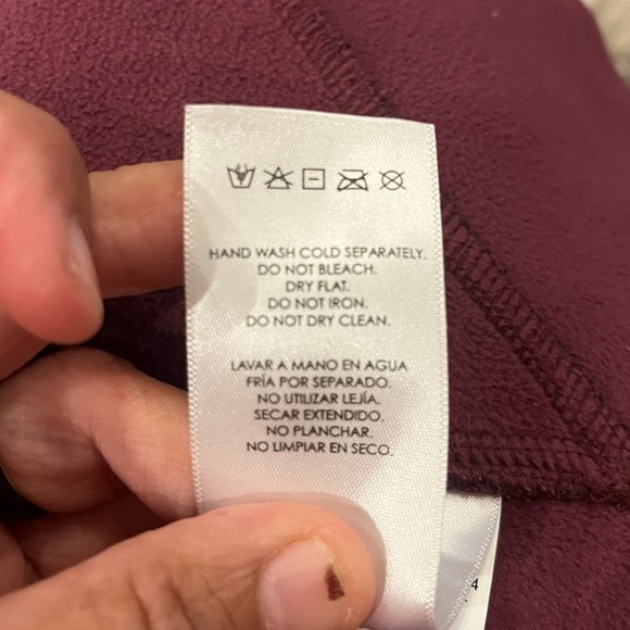 Spyder Endure Full Zip Mid Weight Stryke Fleece Jacket in Wine Purple Red Sz XL - Picture 6 of 13